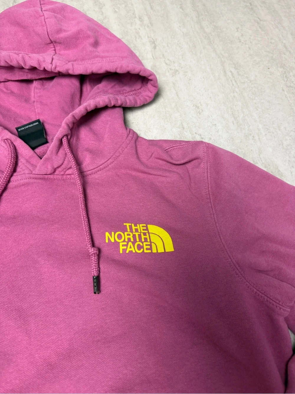 The North Face hoodie sweatshirt pink Graphic hoodie small